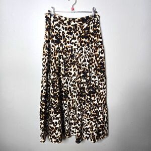 THML Boutique Cheetah Skirt Medium